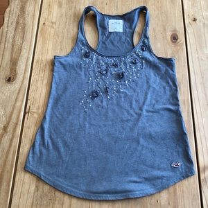 Hollister racer back tank top; size XS